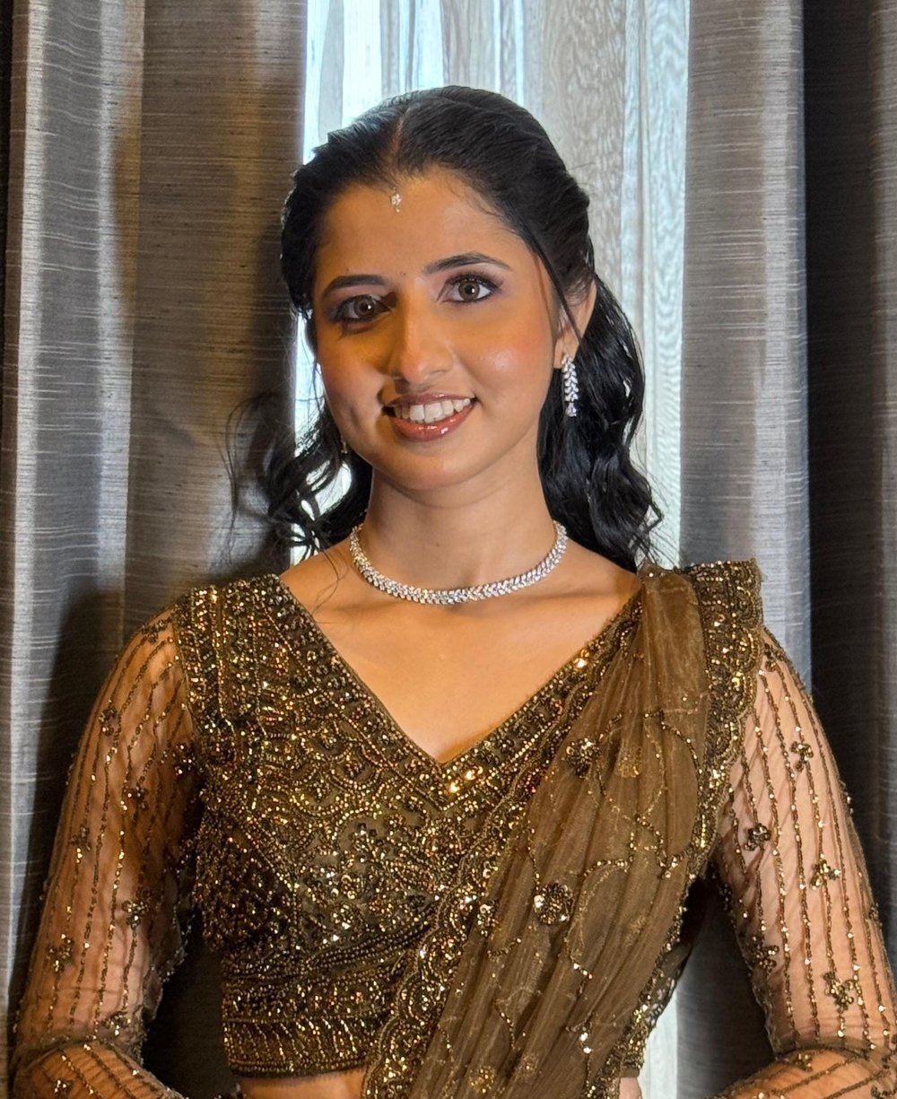 Engagement makeup by Anu Rotrico in Chennai