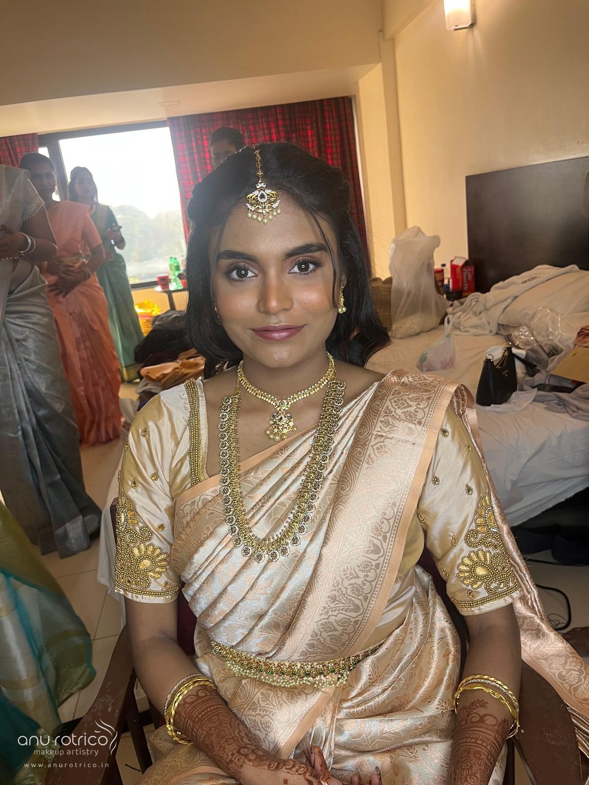 Bridesmaid makeup by Anu Rotrico, Chennai