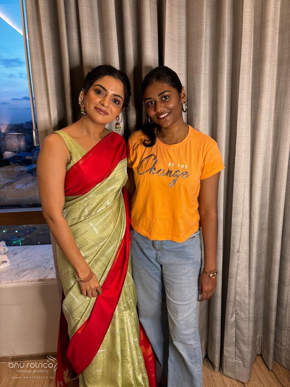 Celebrity makeup by Anu Rotrico, Chennai