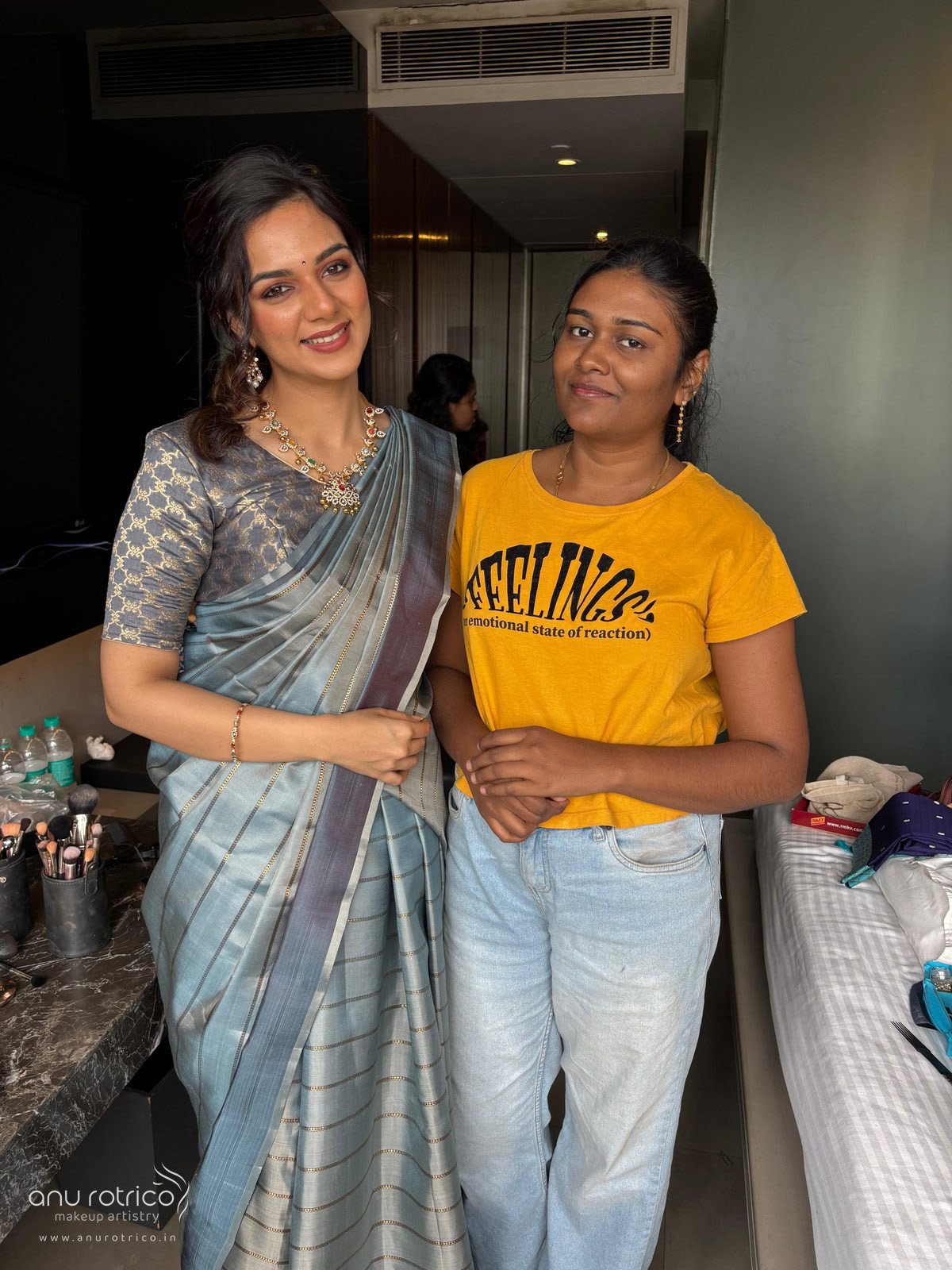 Celebrity makeup by Anu Rotrico, Chennai