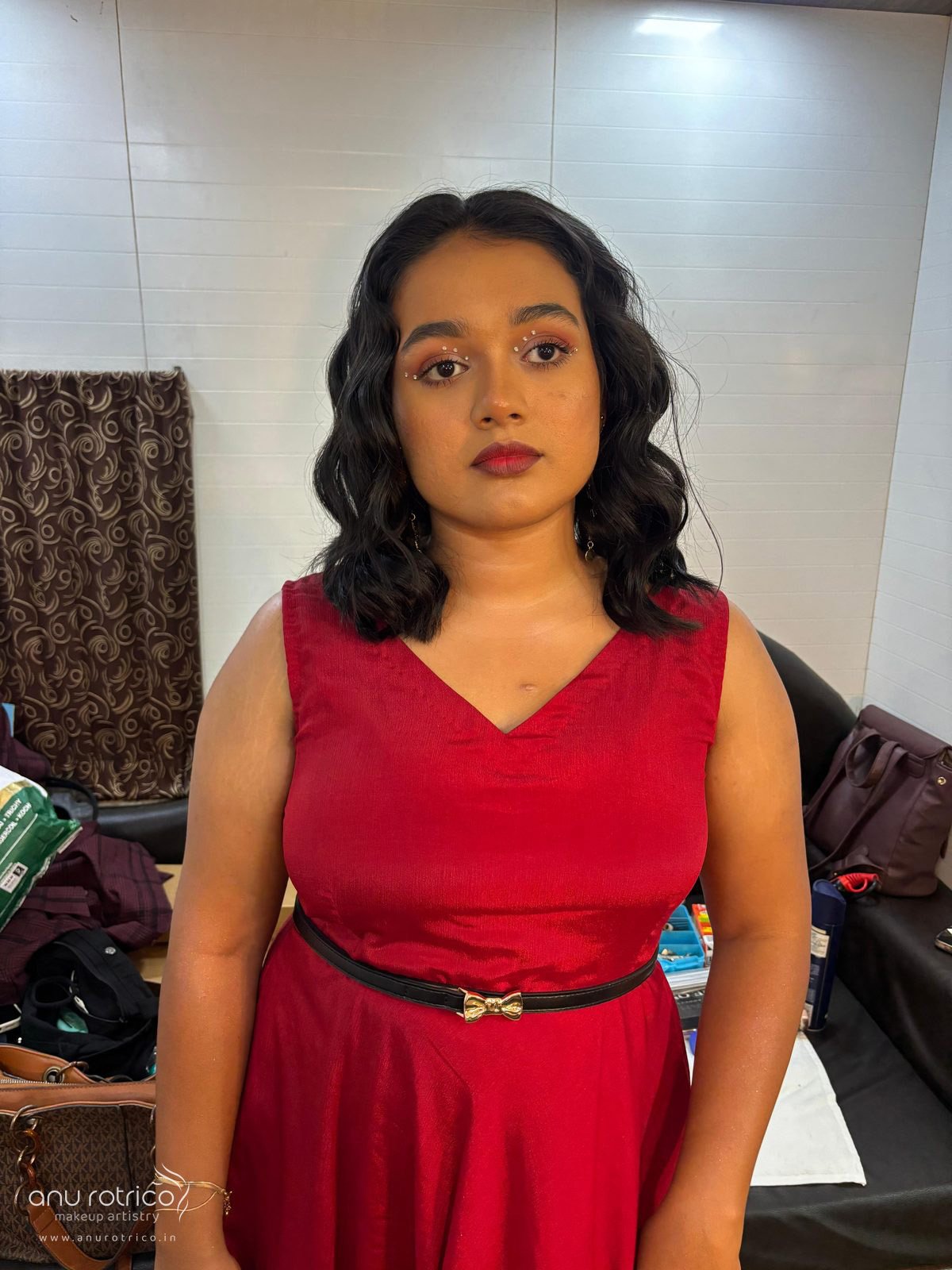 Celebrity makeup by Anu Rotrico, Chennai