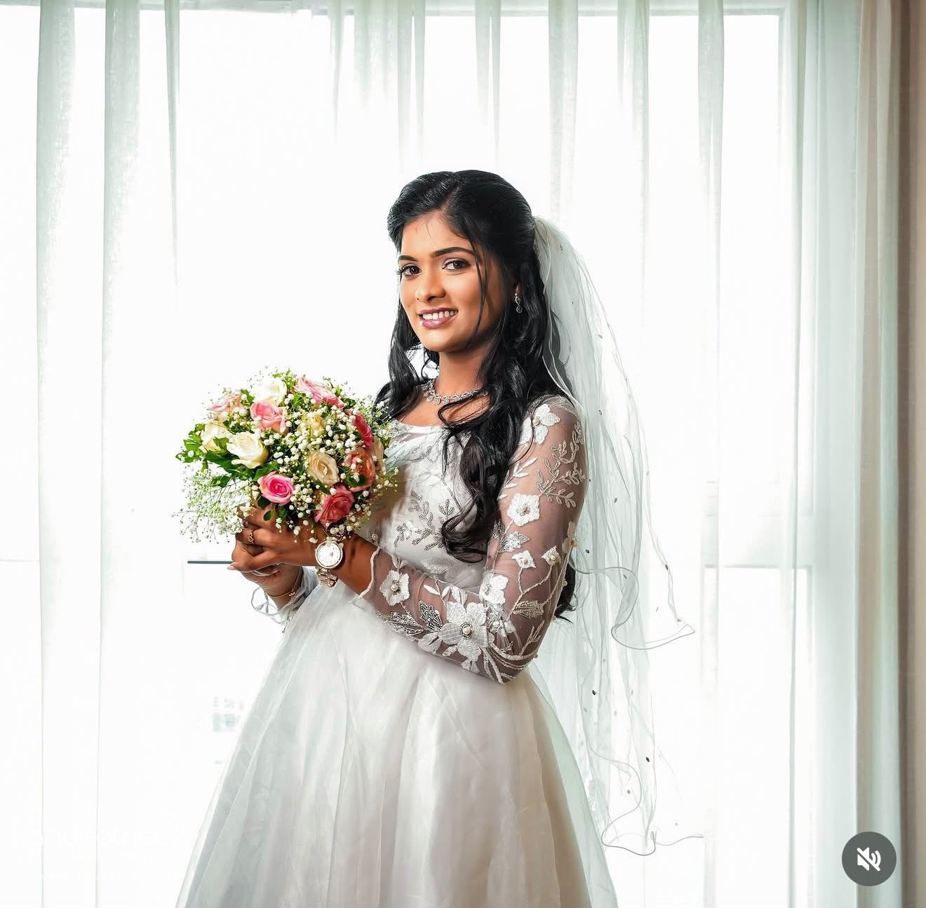 Christian bridal makeup by Anu Rotrico, Chennai