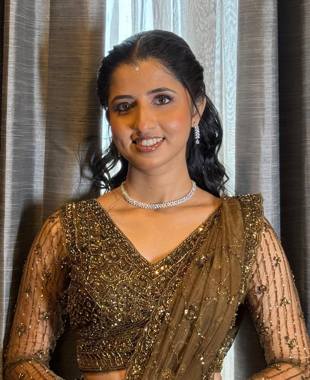 Engagement makeup by Anu Rotrico in Chennai