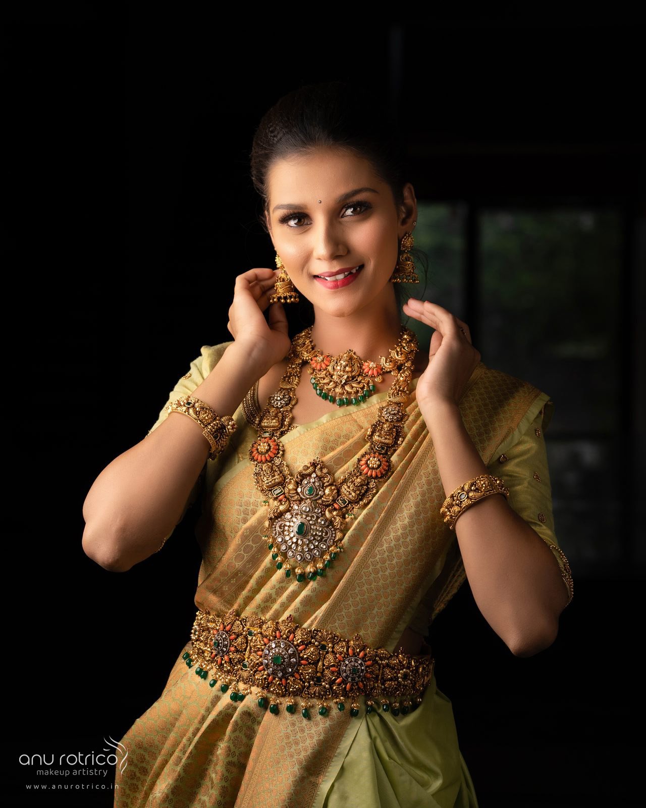 Editorial photoshoot makeup by Anu Rotrico, Chennai