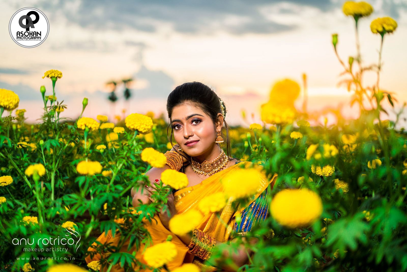 Fashion and editorial makeup by Anu Rotrico, Chennai