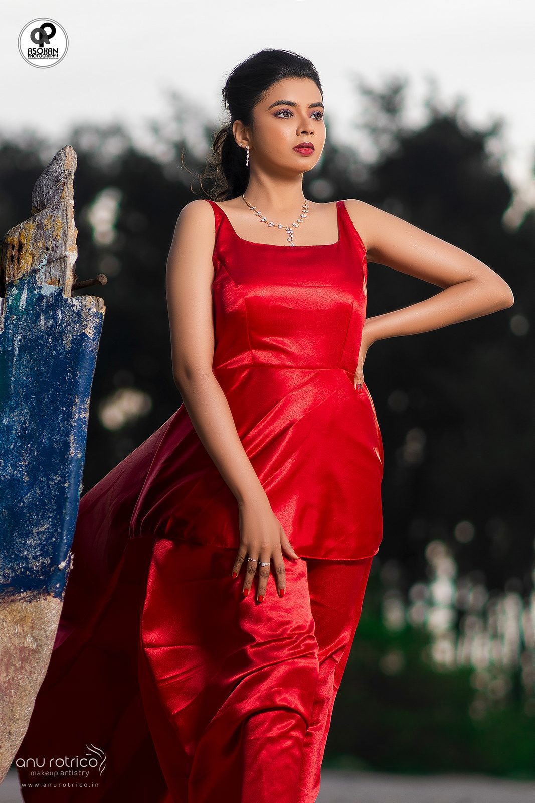 Fashion and editorial makeup by Anu Rotrico, Chennai