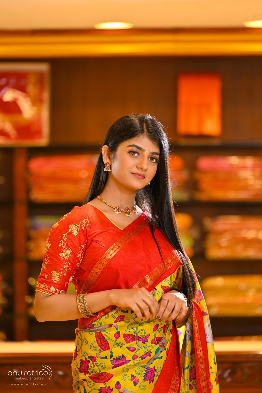 Editorial photoshoot makeup by Anu Rotrico, Chennai