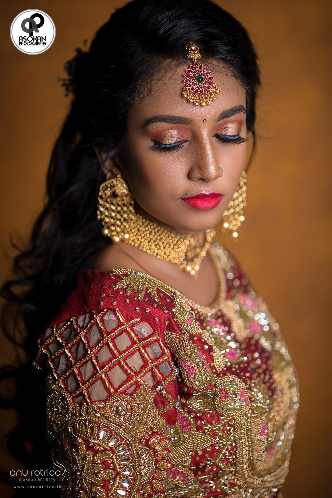 Editorial photoshoot makeup by Anu Rotrico, Chennai