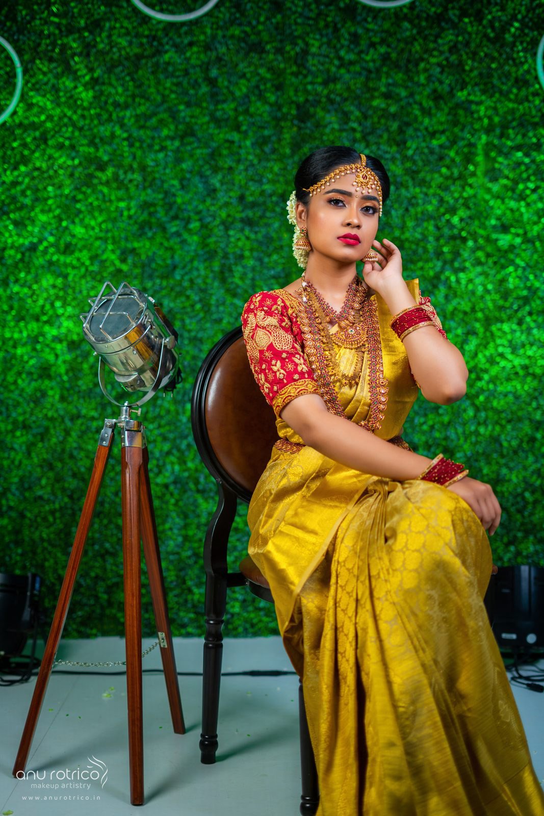 Editorial photoshoot makeup by Anu Rotrico, Chennai