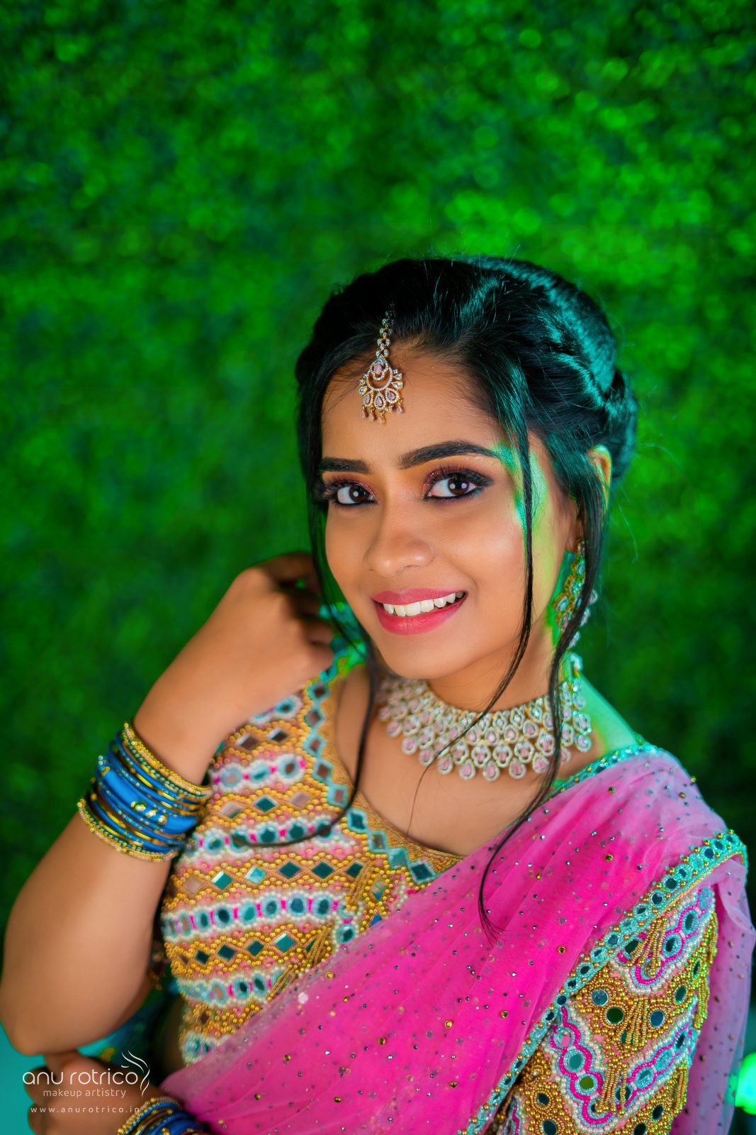Fashion and editorial makeup by Anu Rotrico, Chennai