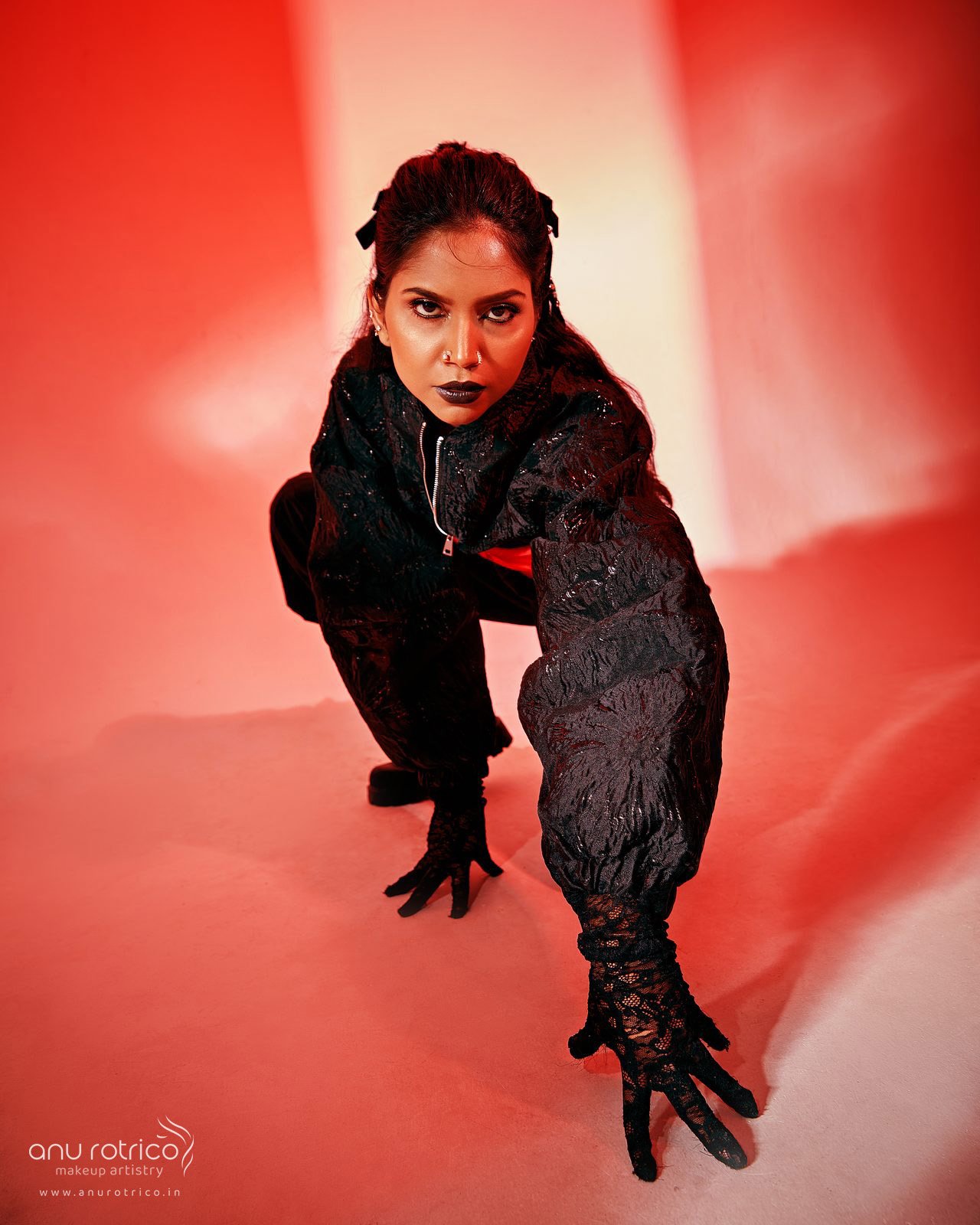 Fashion and editorial makeup by Anu Rotrico, Chennai