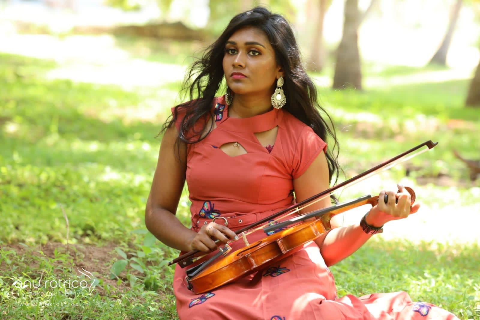 Editorial photoshoot makeup by Anu Rotrico, Chennai