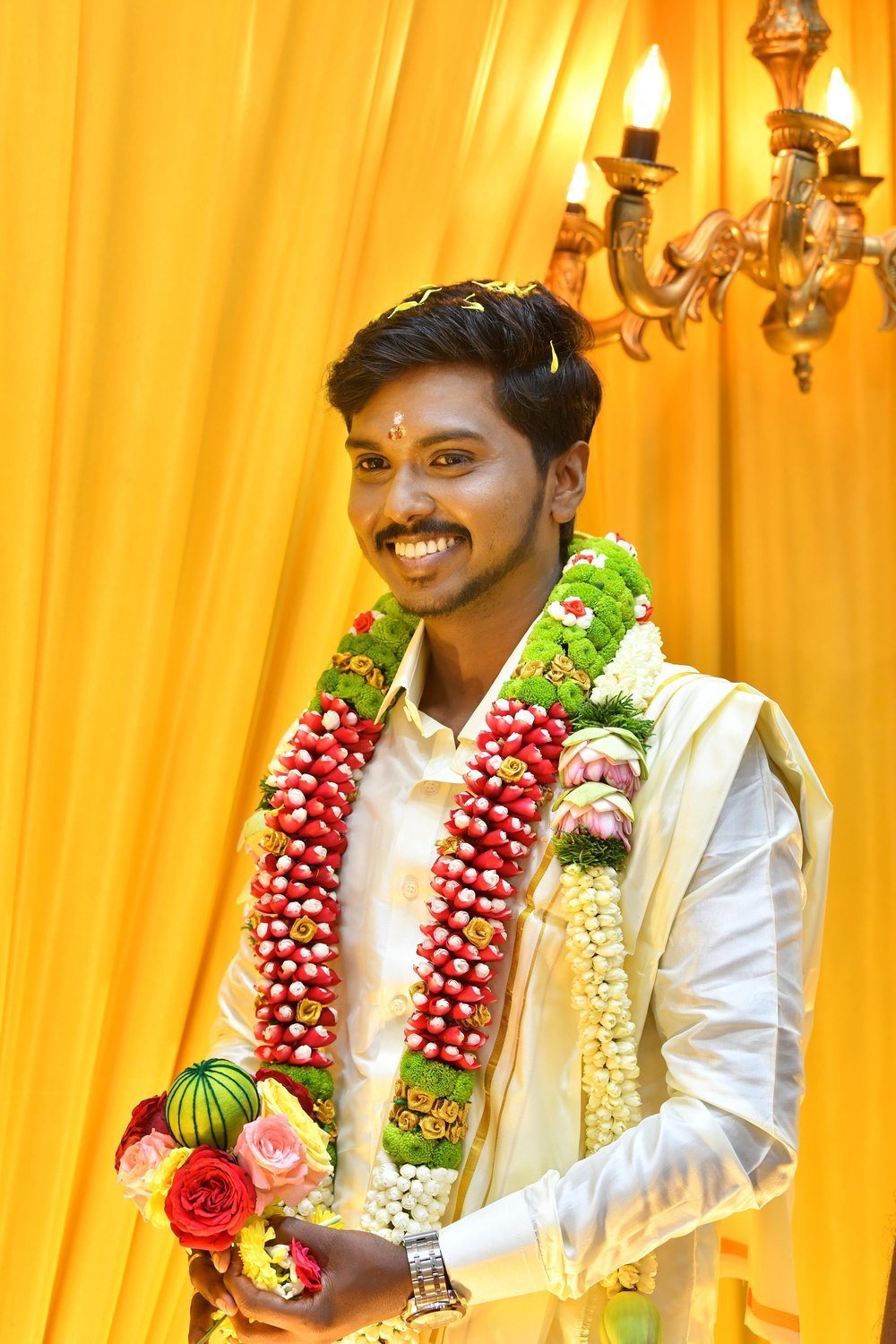 Groom makeup by Anu Rotrico in Chennai