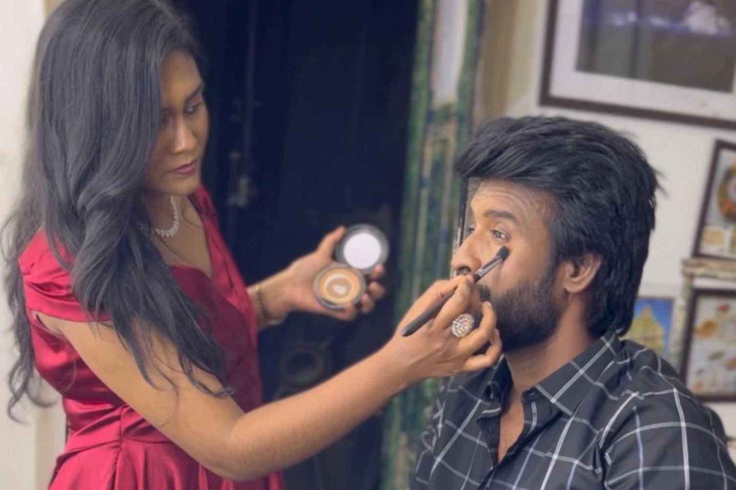 Groom makeup by Anu Rotrico in Chennai