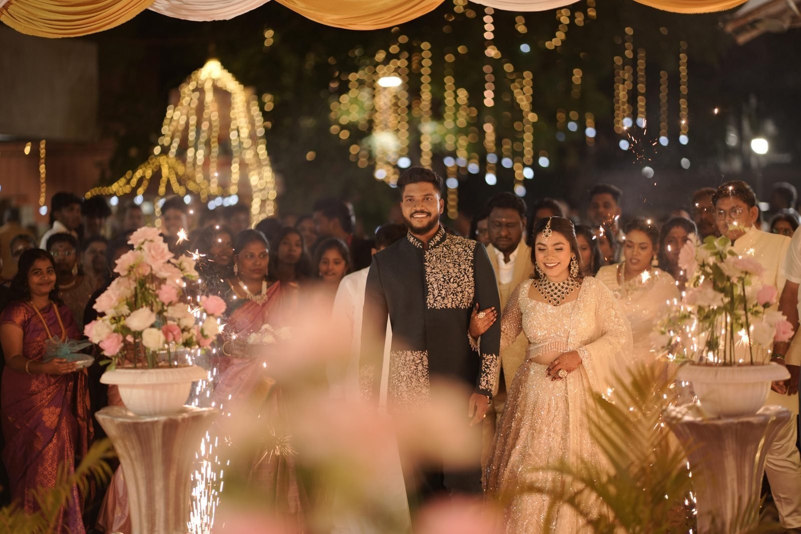 Reception makeup by Anu Rotrico in Chennai