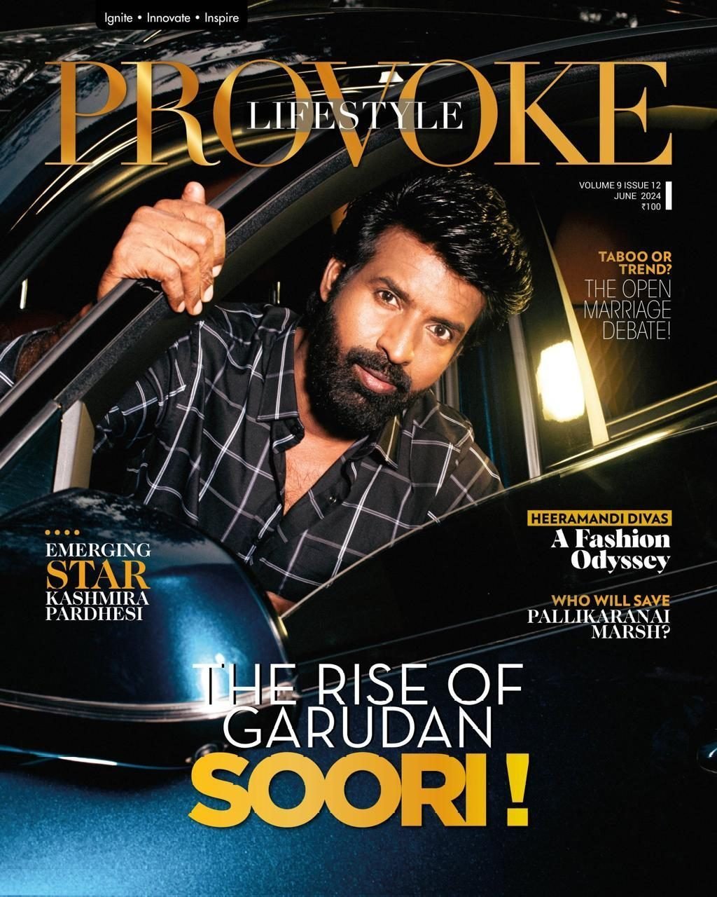 The Rise of Garudan: Soori, on the Cover of Provoke — session photograph